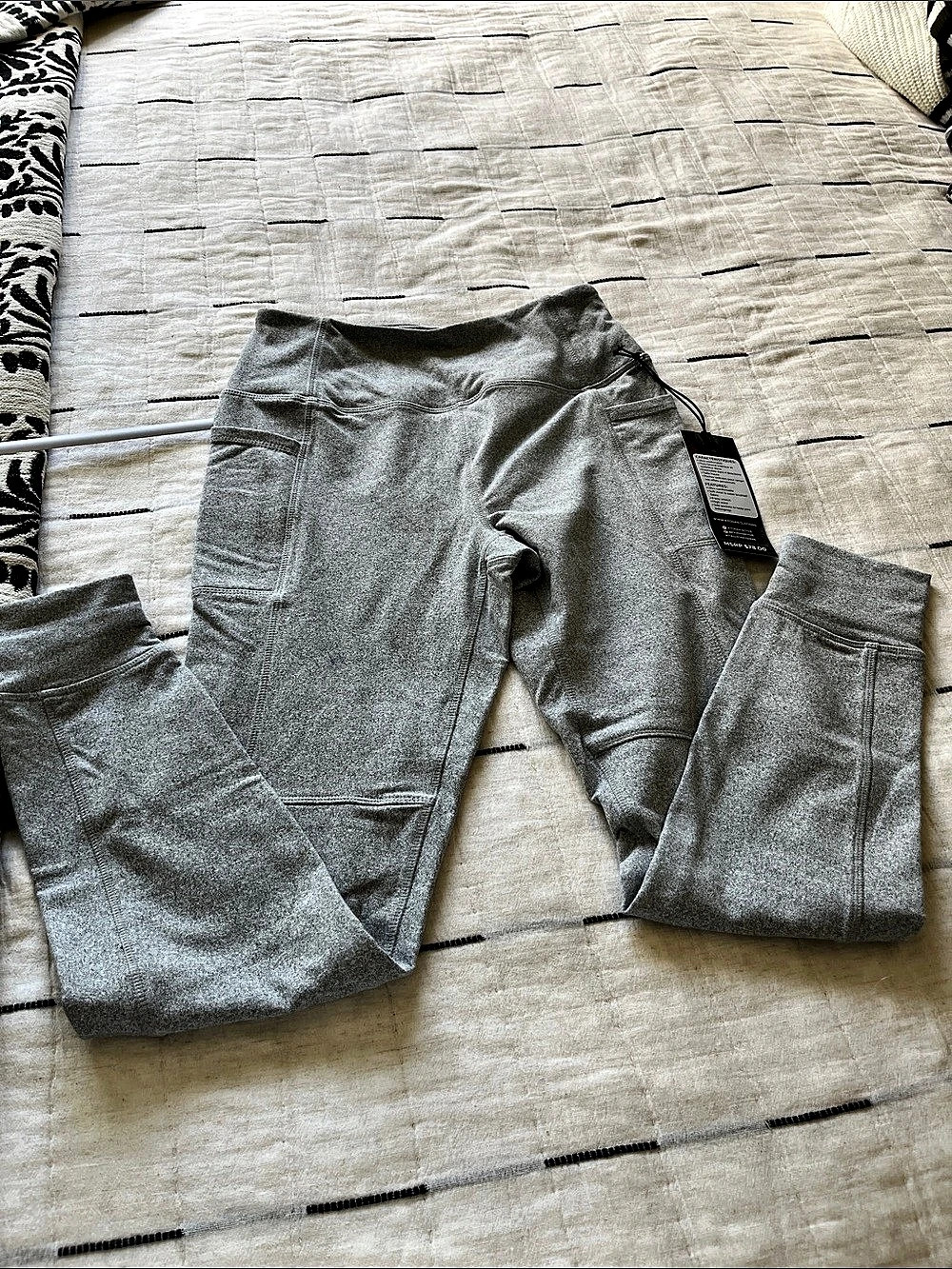 Kyodan Women's Gray Athletic Leggings Size XS NWT